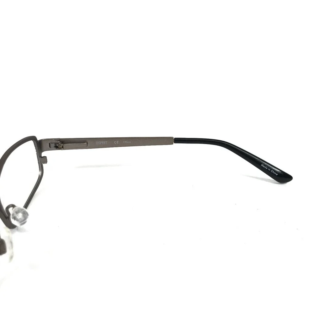 Esprit Eyeglasses Frames ET9399 535 Brown Rectangle Full Rim 50-17-130